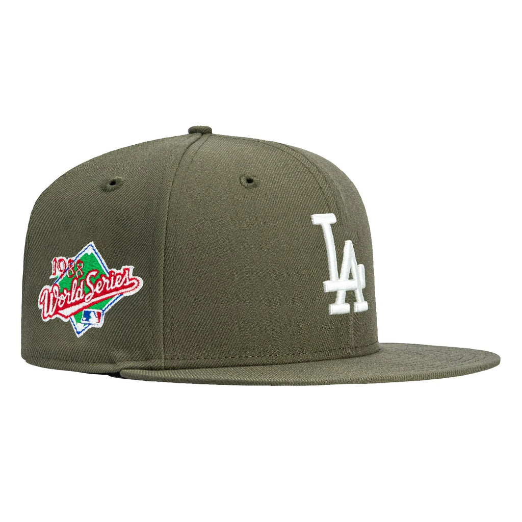 New Era 59Fifty Los Angeles Dodgers 1988 World Series Patch Hat