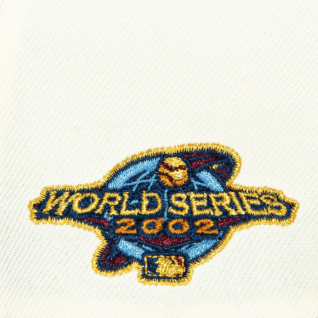 New Era 59Fifty Toasted Peanut San Francisco Giants 2002 World Series Patch Hat