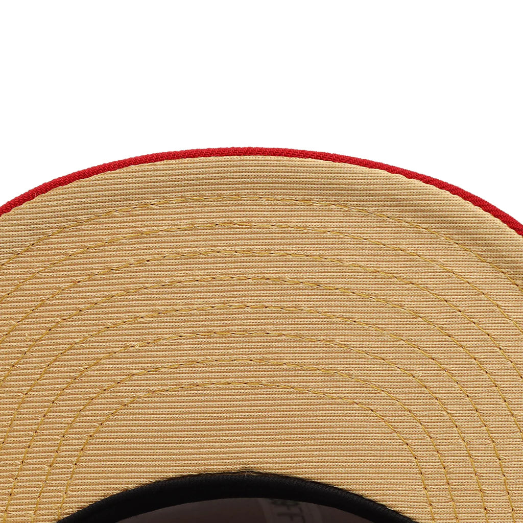 New Era San Francisco 49ers Wheat Red 2 Tone XVI Super Bowl SP 59Fifty Fitted