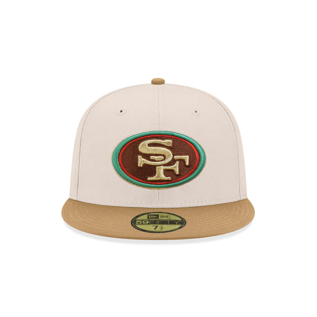 New Era  San Francisco 49ers Stone Khaki 2 Tone 1994 Pro Bowl SP 59Fifty Fitted