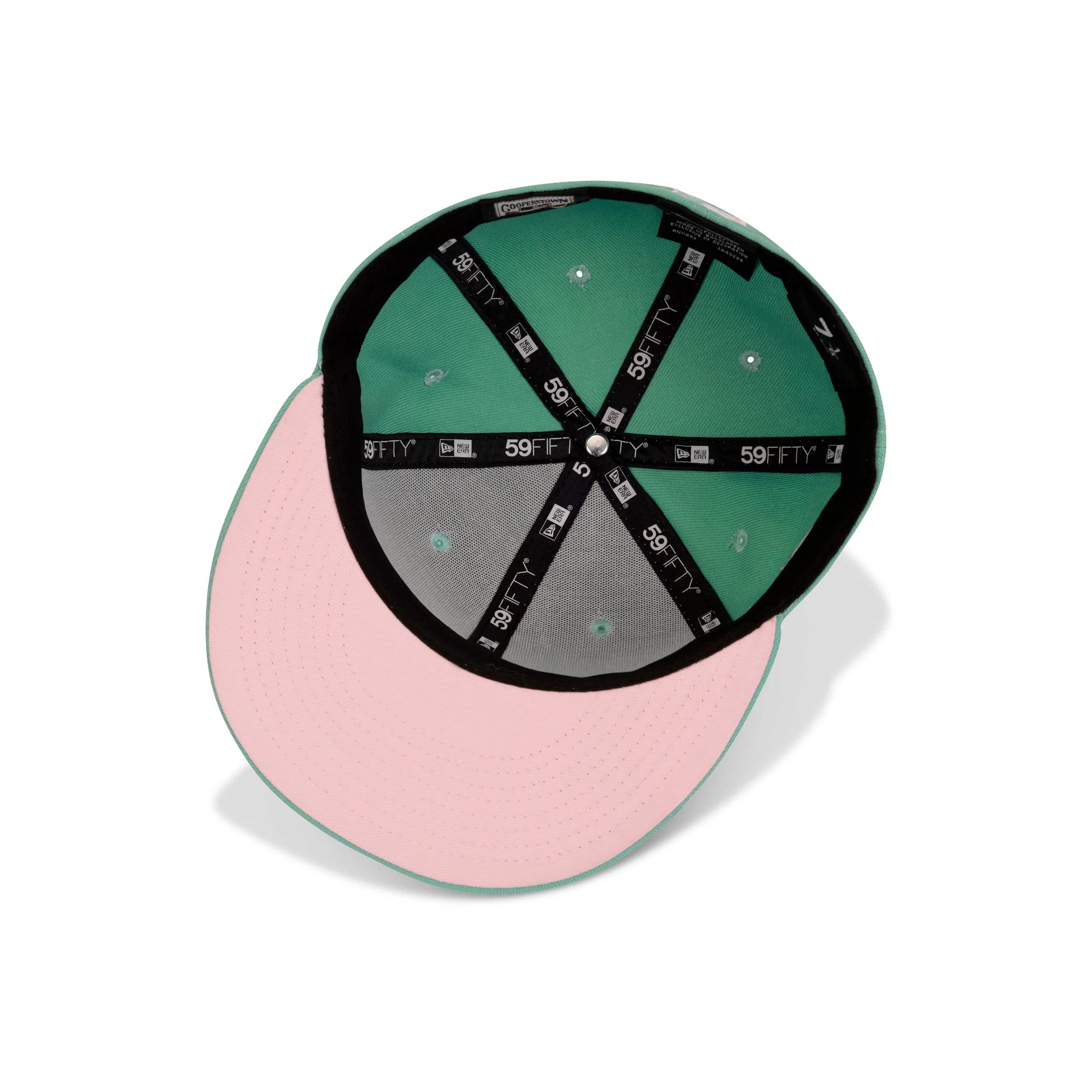 New Era Chicago White Sox Fitted Pink Bottom "Mint Green" (2005 World Series Embroidery)