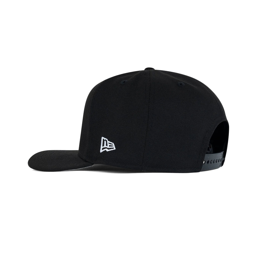 New Era L.A. Anaheim Angels A-Frame Snapback Grey Bottom "Black White Red" (1961-2011 50th Anniversary Embroidery)