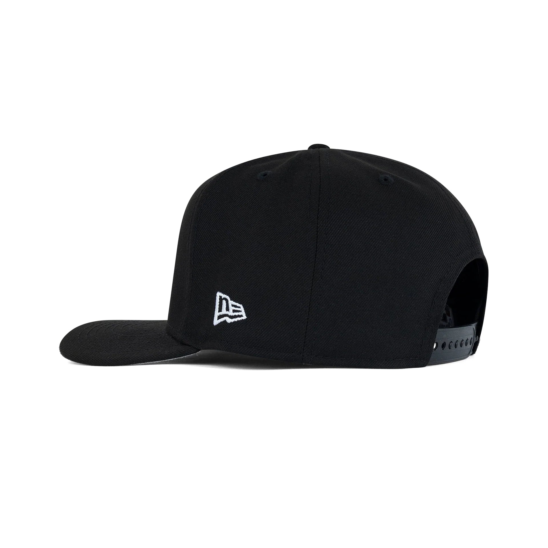 New Era L.A. Anaheim Angels A-Frame Snapback Grey Bottom "Black White Red" (1961-2011 50th Anniversary Embroidery)
