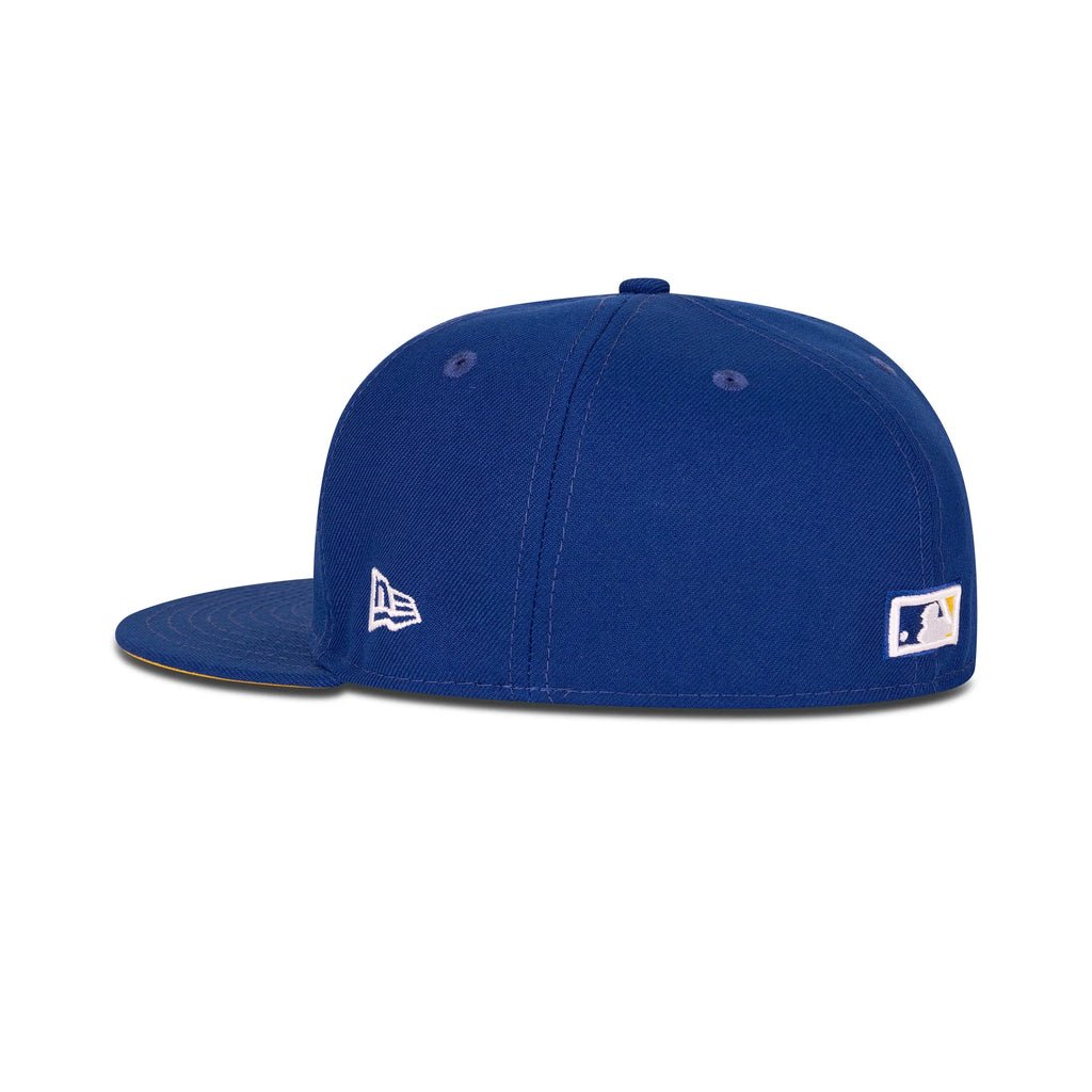 New Era Toronto Blue Jays Fitted Yellow Bottom "Royal Yellow" (1993 World Series Embroidery)