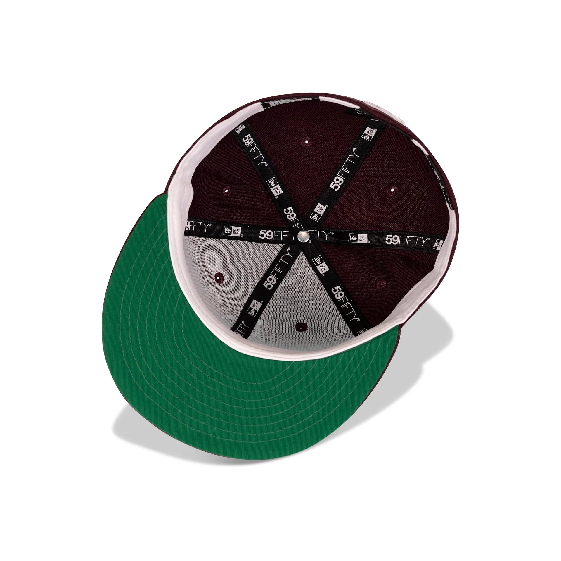 New Era Arizona Diamondbacks Fitted Green Bottom "Maroon Copper" (2001 World Series Embroidery)