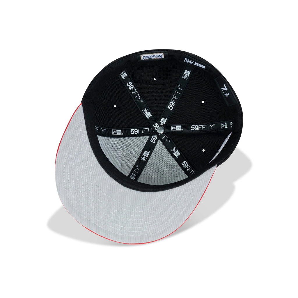 New Era New York Mets Fitted Grey Bottom "Black Red White" (1934 All Star Game New York Embroidery)