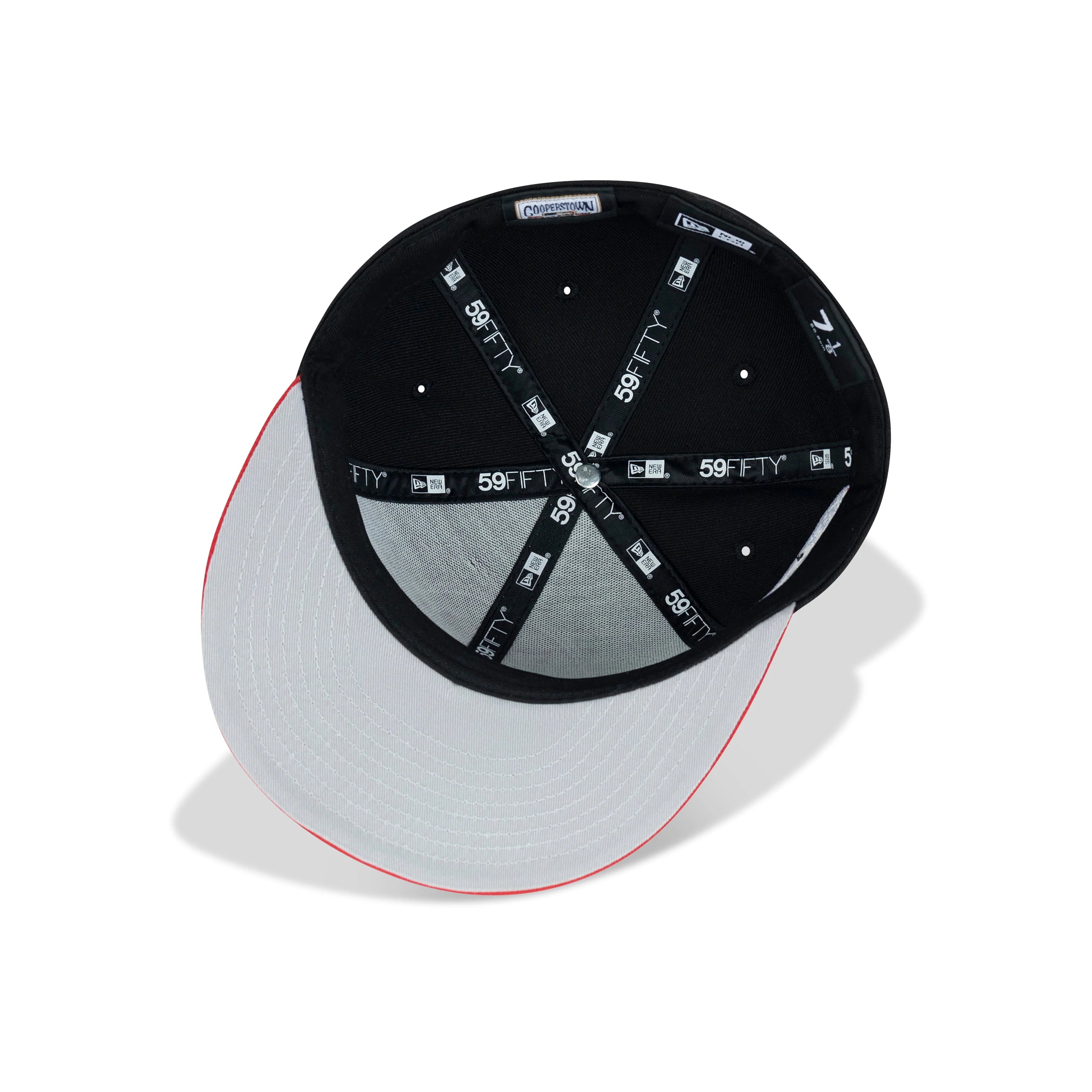 New Era New York Mets Fitted Grey Bottom "Black Red White" (1934 All Star Game New York Embroidery)