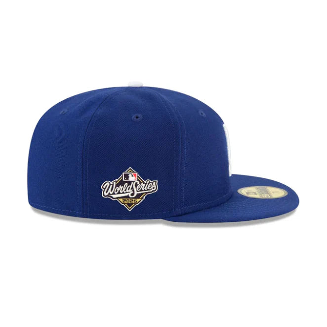 New Era  Los Angeles Dodgers 2025 World Series Side Patch Team Color 59Fifty Fitted