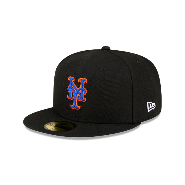 New Era  New York Mets Authentic Collection Black Team 59Fifty Fitted