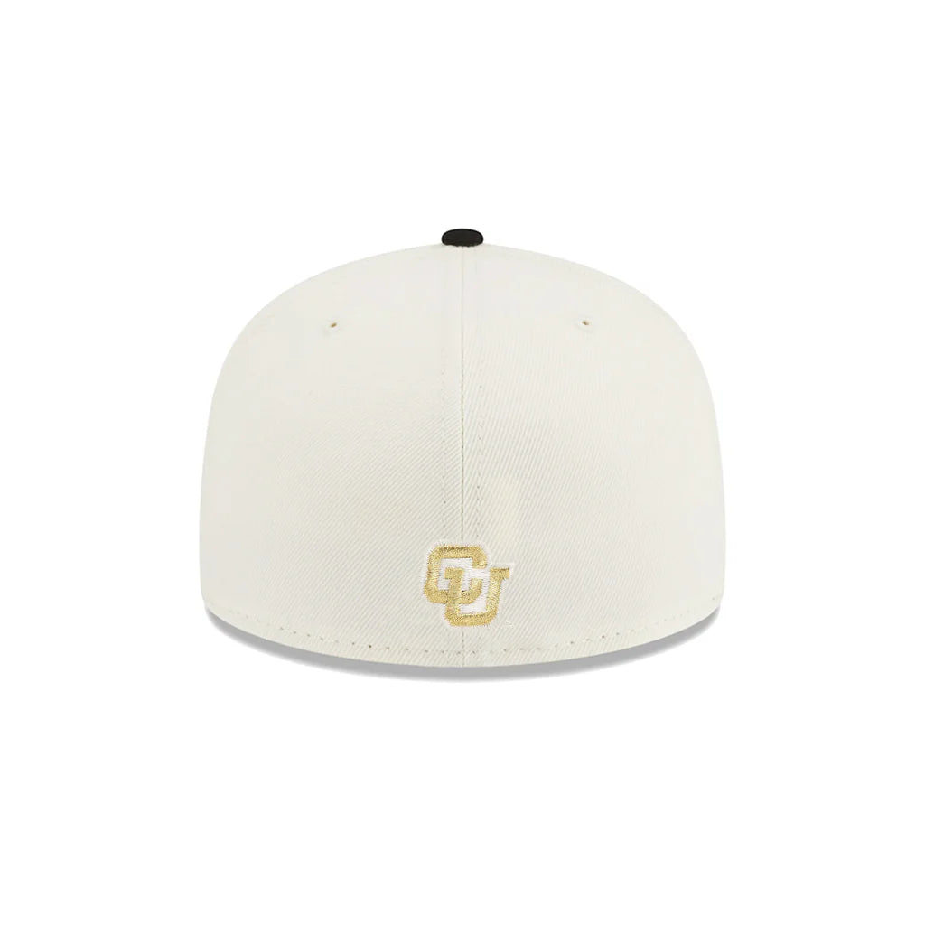New Era  Colorado Buffaloes Chrome Black 2 Tone CU SP NCAA 59Fifty Fitted