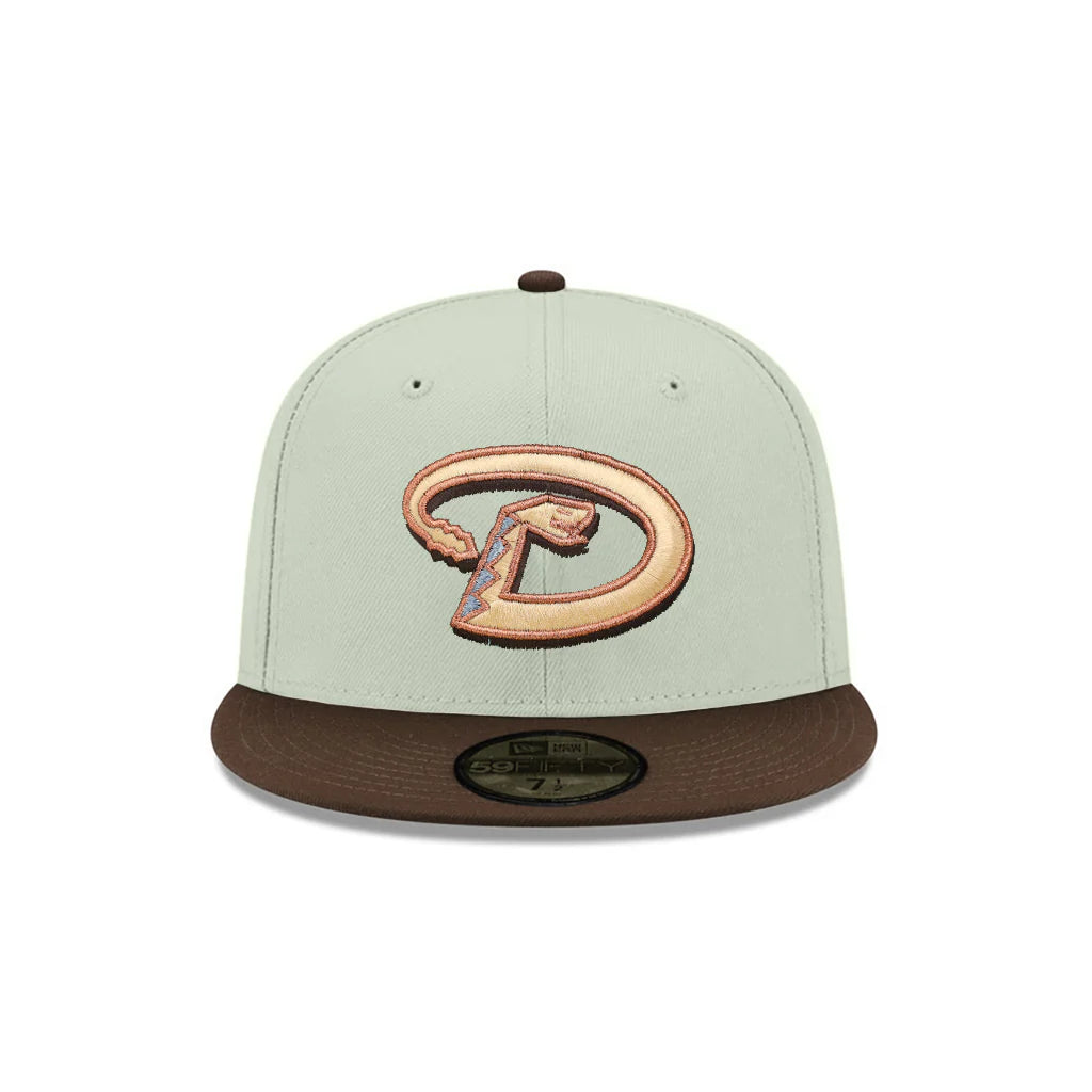 New Era  Arizona Diamondbacks Green Brown 2 Tone 1998 Inaugural Season SP 59Fifty Fitted
