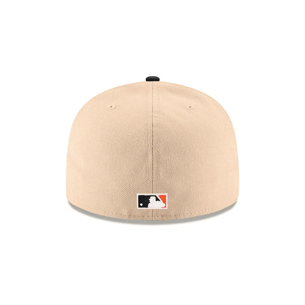 New Era  San Francisco Giants Mango Black 2 Tone 2010 World Champions SP 59Fifty Fitted