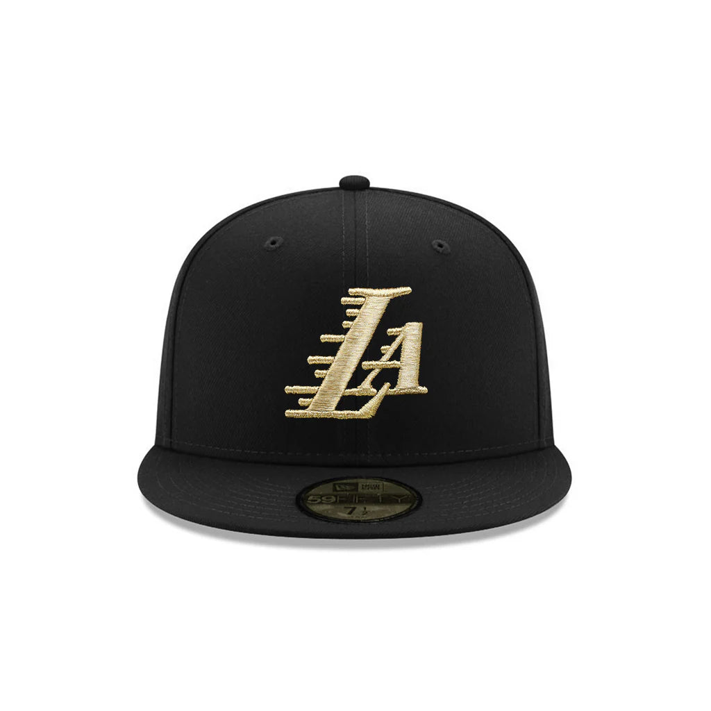 New Era Los Angeles Lakers Black Gold 17x Champions SP 59Fifty Fitted