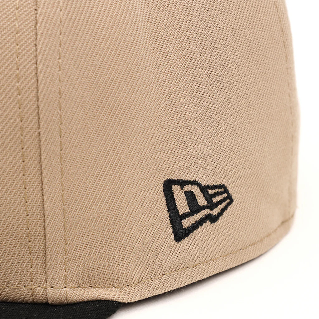 New Era Salt Lake City Bees Camel Black 2 Tone Bee Hive SP MiLB 59Fifty Fitted