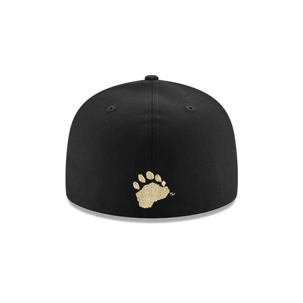 New Era University Of California Los Angeles UCLA Bruins Black Gold Alternate Logo SP 59Fifty Fitted