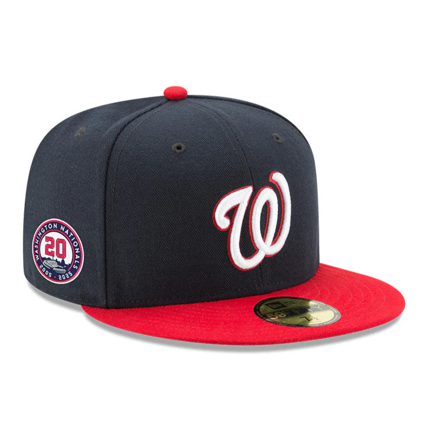 New Era 59Fifty Washington Nationals 20th Anniversary Patch Alternate Hat