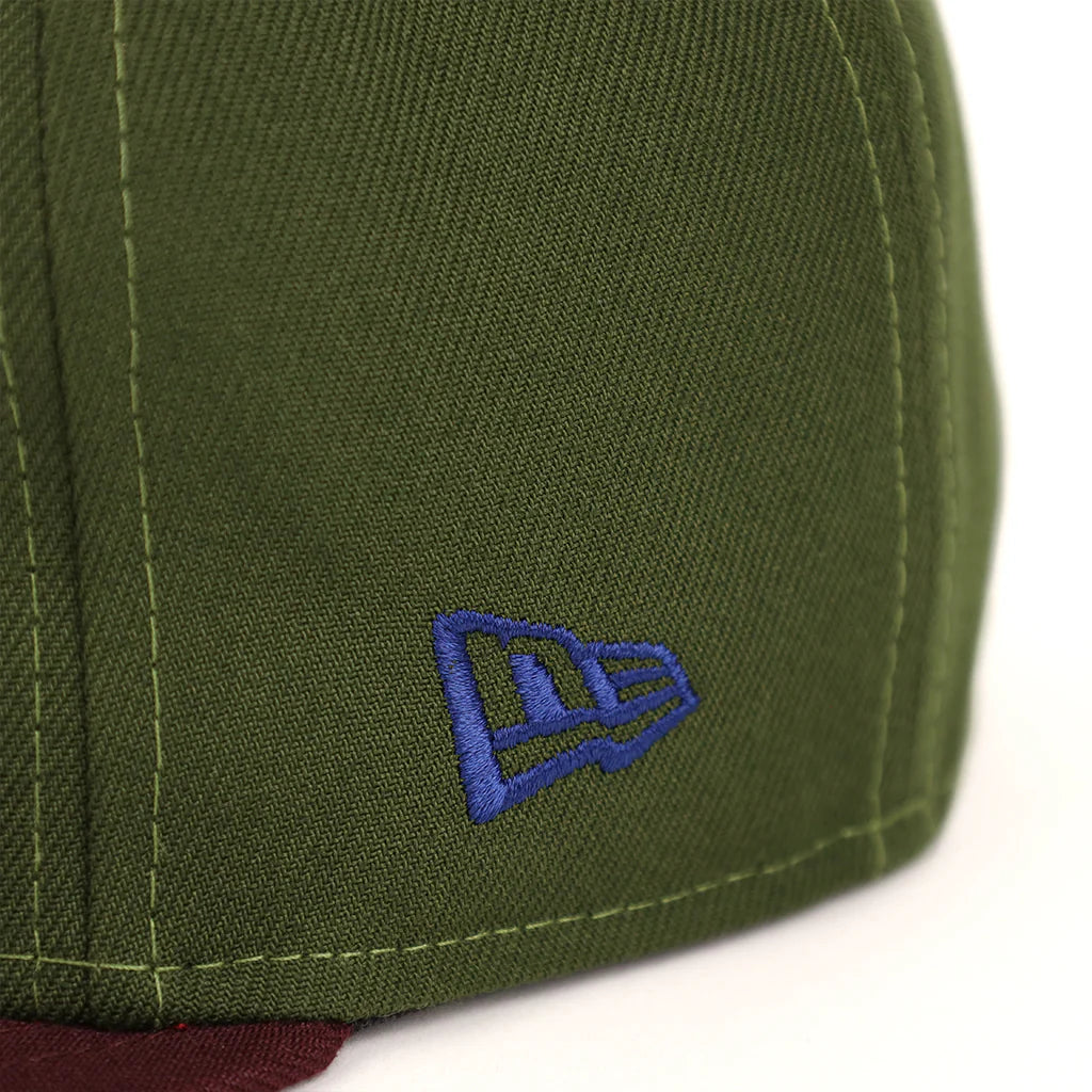 New Era  New York Yankees Green Maroon 2 Tone 1996 World Series SP 59Fifty Fitted